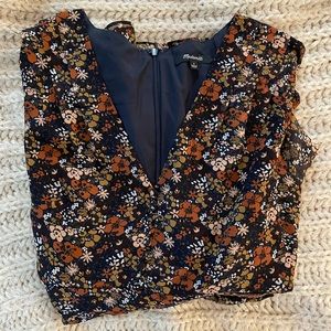 Madewell Floral Mini Dress